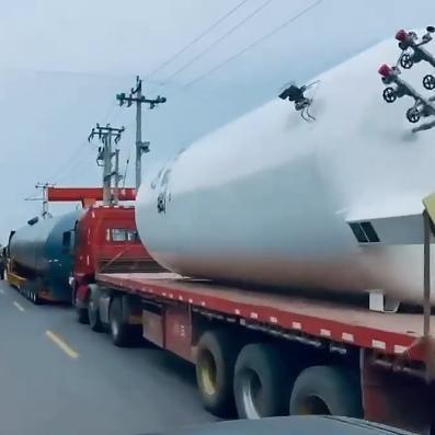 Tangki Penyimpanan Kriogenik 50 M³ untuk LNG, -196°C hingga 40°C, Bersertifikasi ASME
