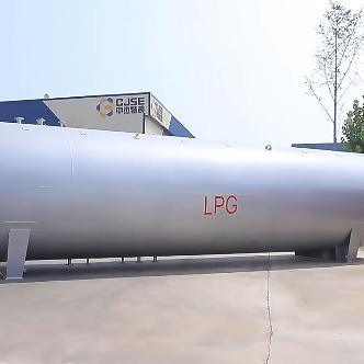 Tangki Penyimpanan LPG 10000L Tekanan 17.5 Bar Vertikal atau Horizontal