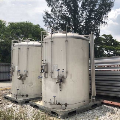 450 Liter Tangki Massal Mikro 1.6Mpa Vertikal 2m3 Oksigen Cair Kriogenik