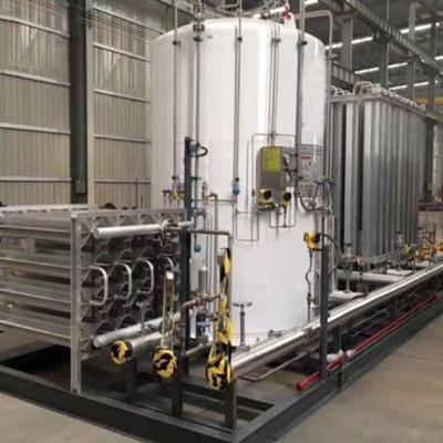 Nitrogen Cair Massal Mikro Portabel 1.59Mpa 3000 Liter