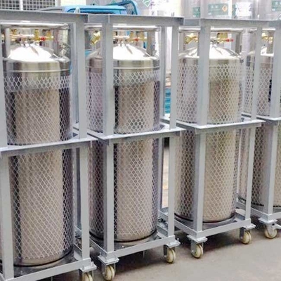 175 Liter Tabung Gas Dewar Tabung Oksigen Cair Nitrogen 1.4Mpa Argon Botol