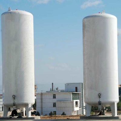 Tangki Penyimpanan Kriogenik Anti Korosi Lapisan Ganda 55m3 Nitrogen Cair