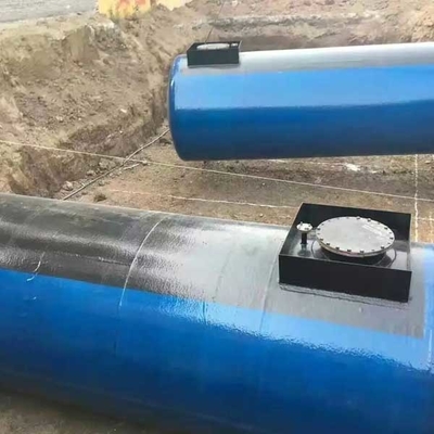 Tangki Penyimpanan 30cbm Di Industri Minyak Dan Gas 60000 Liter SF Bawah Tanah