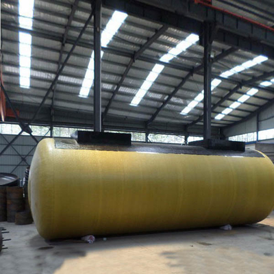 235B FRP Tangki Minyak Fiberglass Dinding Ganda Anti korosi 1000 Liter Bawah Tanah