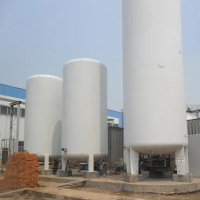 Penyimpanan Co2 Tangki Kriogenik LNG Vakum Dinding Ganda