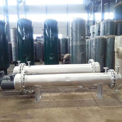 1.0mpa 0.5Mpa Double Tube Sheet Heat Exchanger Akurasi Tinggi PTFE