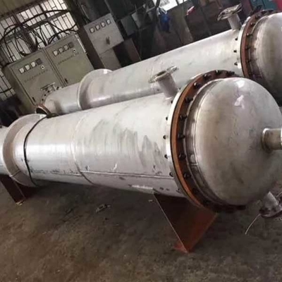 Stainless Steel SS316L Tabung Ganda Penukar Panas 220V Tubular