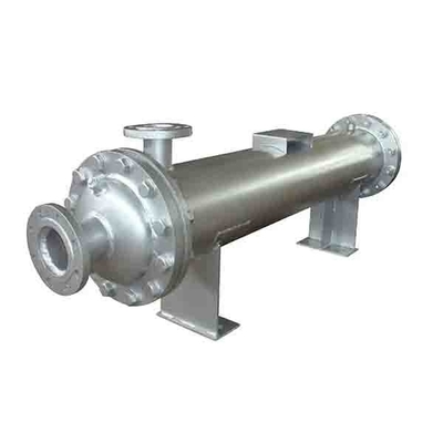 4 Mpa SS 304 Shell Dan Coil Evaporator 300 Derajat Tubular Exchanger