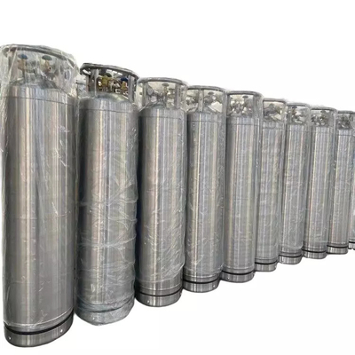 Industri Stainless Steel Cryogenic Dewar Cylinder Kapasitas 495L