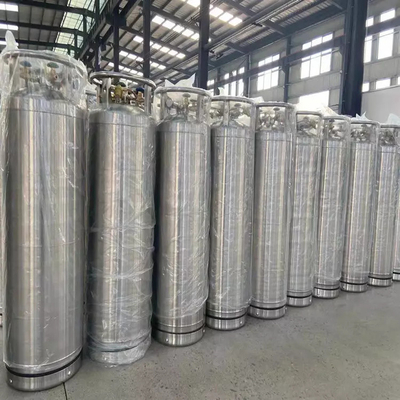 Industri Stainless Steel Cryogenic Dewar Cylinder Kapasitas 495L