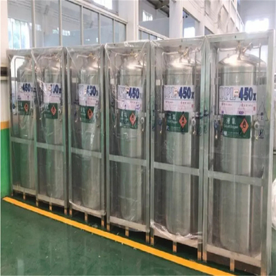 DPL450-175-2.3 Mpa Cryogenic Dewar Silinder Oksigen Cair Stainless Steel