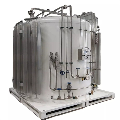 Tangki Massal Mikro Nitrogen Cair 5000l Tekanan Rendah Untuk Pemotongan Laser