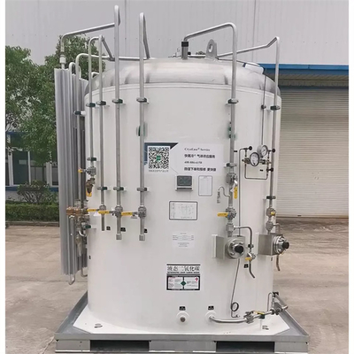 Tangki Massal Mikro Cryogenic Oksigen Cair Argon Nitrogen Untuk Rumah Sakit Dan Pabrik