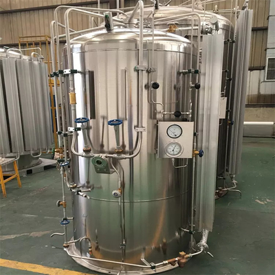 3M3 5M3 5000L Tangki Massal Mikro Tangki Penyimpanan Oksigen Cair Kriogenik