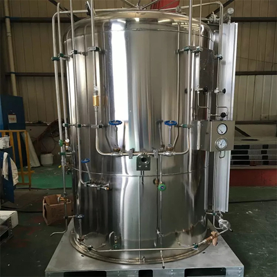 Tangki Massal Mikro Tekanan 2.4MPa 2272Nm3 Kapasitas Oksigen Cair