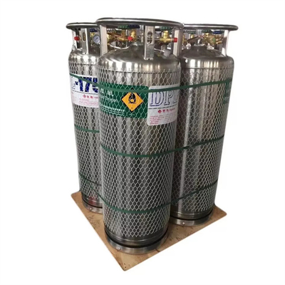 Silinder Dewar Kriogenik 80l-500l Untuk Nitrogen Oksigen Cair