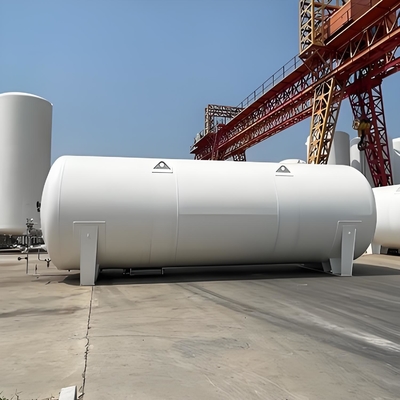 5-200m3 Tangki Penyimpanan Cryogenic Horizontal LNG Performa Optimal Terisolasi