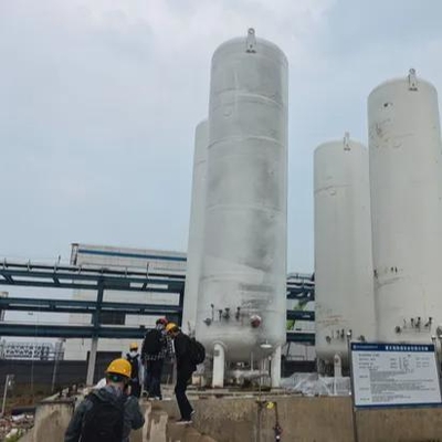 100-20000L Silinder Gas LNG / CNG / LPG Tekanan Atmosfer Kriogenik Baja ASME / Tangki Penyimpanan