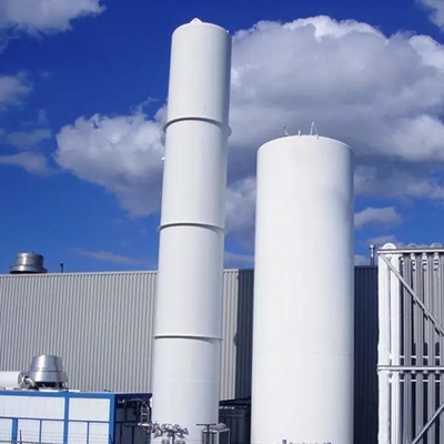 1000L 3000L 5000L Vertikal Cryogenic Storage Tank Untuk Cairan Oksigen Nitrogen