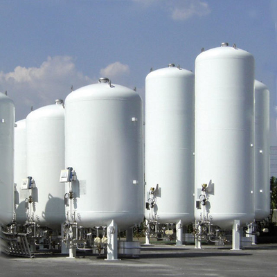Kontainer Tangki Cairan Kriogenik Besar 5 Ton Tangki CO2 LNG Untuk Nitrogen
