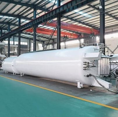 30m3 Cryogenic Storage Tank Untuk Oksigen Cair Nitrogen Argon