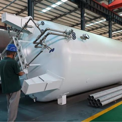 30m3 Cryogenic Storage Tank Untuk Oksigen Cair Nitrogen Argon