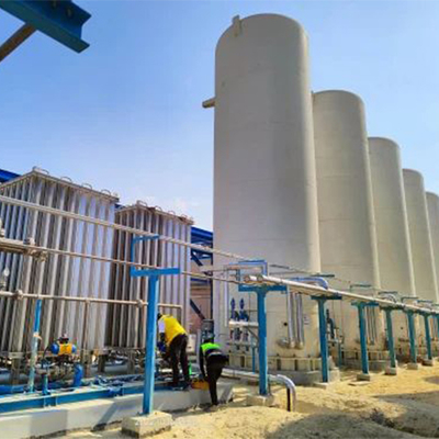 5m3 16Bar Cryogenic tank Storage Lox Cryogenic Liquid Oxygen Tank