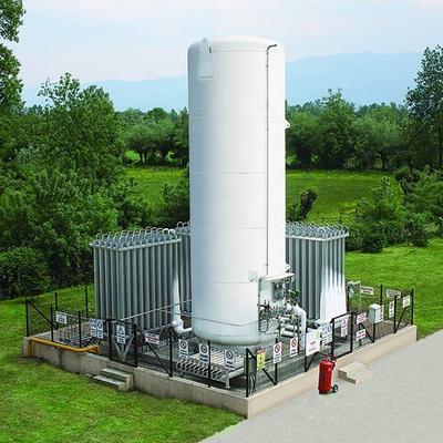 80L 5 M3 Hidrogen Cryogenic Cylinder Tangki penyimpanan oksigen cair