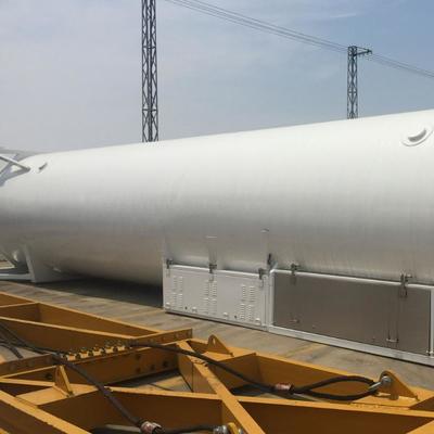 50 M3 8 Bar Cryogenic Liquid Storage Tank Untuk Mengisi Silinder Oksigen Gas