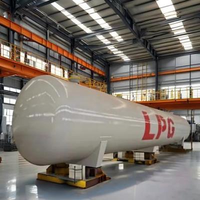 30,000 m3 Tangki penyimpanan LPG dengan katup kriogenik 304 stainless steel