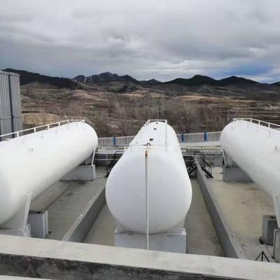 ASME SGS Standar Karbon Baja Kapal Tekanan 20-120 Cbm LPG Storage Tank Untuk Dijual