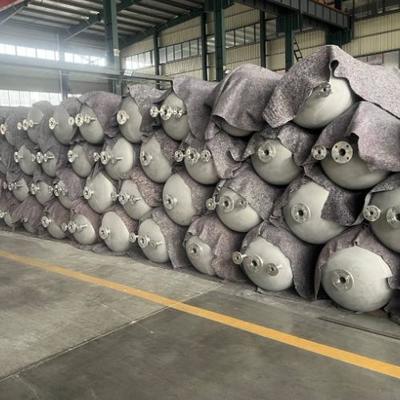 Tangki penyimpanan bahan bakar minyak bawah tanah 1000L Standar ASME