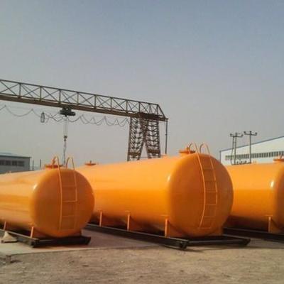 Tangki Penyimpanan Bahan Bakar Bawah Tanah Dinding Ganda Horizontal 10-200m3