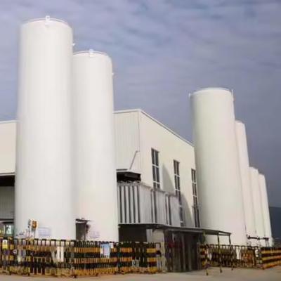 Tangki penyimpanan kriogenik 5-100 ton untuk LNG LOX -196°C sampai 50°C