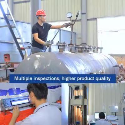 Tangki Penyimpanan Kriogenik Kapasitas 5-200m3 untuk Oksigen Nitrogen Argon