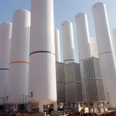 Tangki Penyimpanan Oksigen Cair Kriogenik CO₂ 50-100 m³ Panjang 6058mm