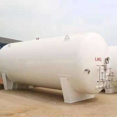50000L Vertikal Cryogenic Liquid Nitrogen Storage Tank 304/316 Baja tahan karat