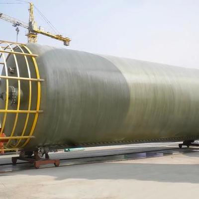 Tangki Penyimpanan Minyak Bahan Bakar Diesel Bawah Tanah 500L-30000L 1.6MPa