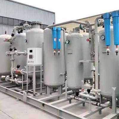 Generator oksigen PSA khusus rumah sakit dengan sistem kontrol PLC dan konstruksi baja tahan karat untuk pasokan oksigen medis
