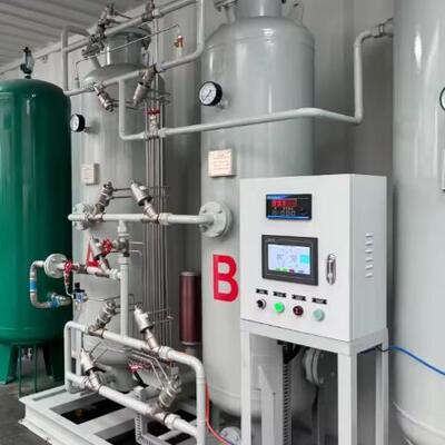 100Nm3/h 99,5% Purnama Tinggi Skid dipasang PSA Oxygen Generator untuk Rumah Sakit Medis Oxygen Generating Plant