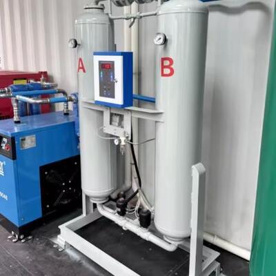 100Nm3/h 99,5% Purnama Tinggi Skid dipasang PSA Oxygen Generator untuk Rumah Sakit Medis Oxygen Generating Plant