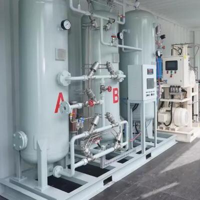 15 KW PSA Oxygen Generator untuk aplikasi pengolahan makanan dengan kemurnian 90% Generator gas oksigen industri