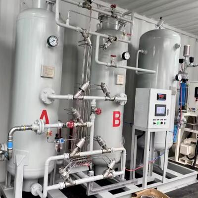 Generator Nitrogen PSA 5Nm3/jam 99.99% untuk Pengemasan Makanan dan Penggunaan Lab