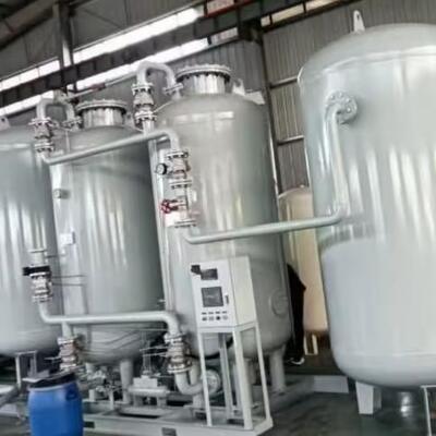 60Nm3/jam 99,99% kemurnian PSA Nitrogen Generator dengan 16bar Outlet Pressure untuk memotong stainless steel