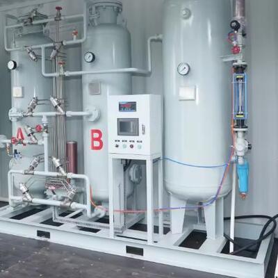 99.999% Tinggi kemurnian 90Nm3/jam PSA Generator nitrogen untuk produksi kaca