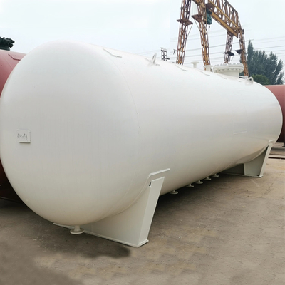 Tangki Penyimpanan Gas LPG 25000L Stainless Steel 20m3 Mounded Bullet