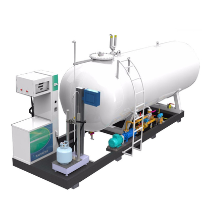 Stasiun Pengisian Gas LPG 1000L 40cbm, Stasiun Pengisian LPG Otomatis 2.5Mpa