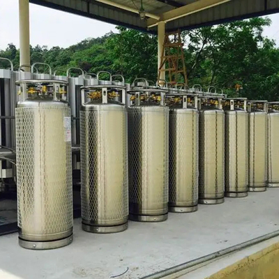 Tangki Oksigen Seluler Cryogenic Dewar 2.6mpa 450l