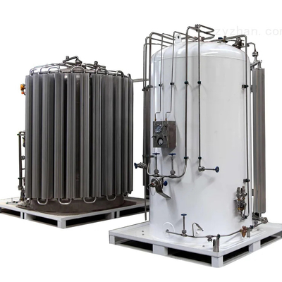 Tangki Massal Mikro Argon Q345R Cryogenic Oxygen Microbulk Nitrogen 0.8mpa