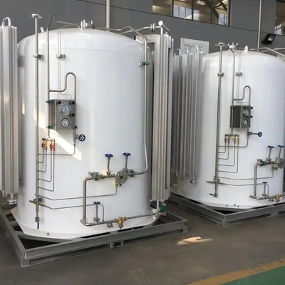 Tangki Massal Mikro Argon Q345R Cryogenic Oxygen Microbulk Nitrogen 0.8mpa